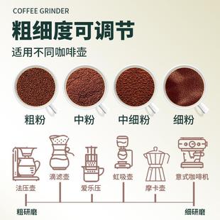 咖啡豆磨豆机手摇咖啡研磨机摩卡壶手动磨豆器家用小型咖啡器具