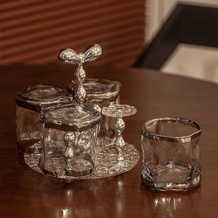 喝水杯子杯架子简约轻奢家用收纳倒挂架客厅餐桌水杯杯子置物架