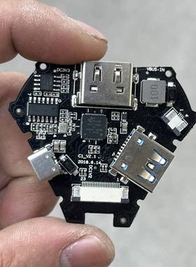 貌似扩展坞电路板内置ps171hdm 芯片 研究一个价