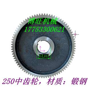 高速轴 jzq250减速机齿轮 减速机一轴 大齿轮 配件 中齿轮配件