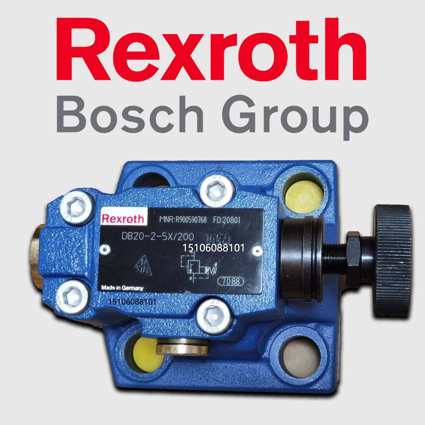 Rexroth力士乐溢流阀DB20-1-52/315 DB20-2-5X/200/100调压压力阀