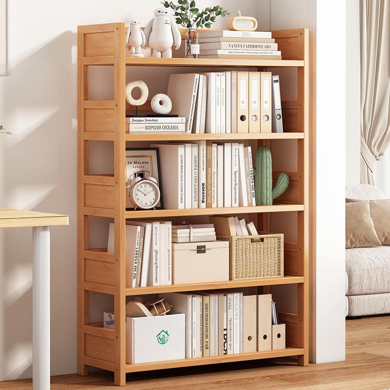 书架子置物架多层落地式家用客厅学生宿舍书柜办公室简易靠墙收纳