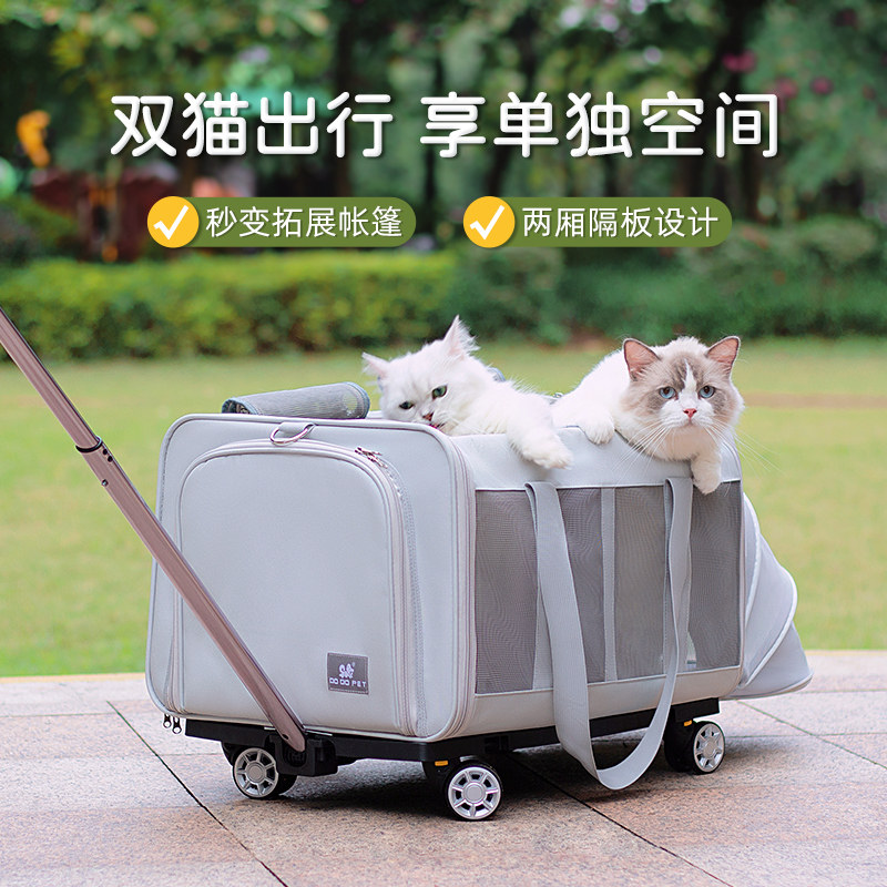 隔离款双宠外出可拓展空格更大图片