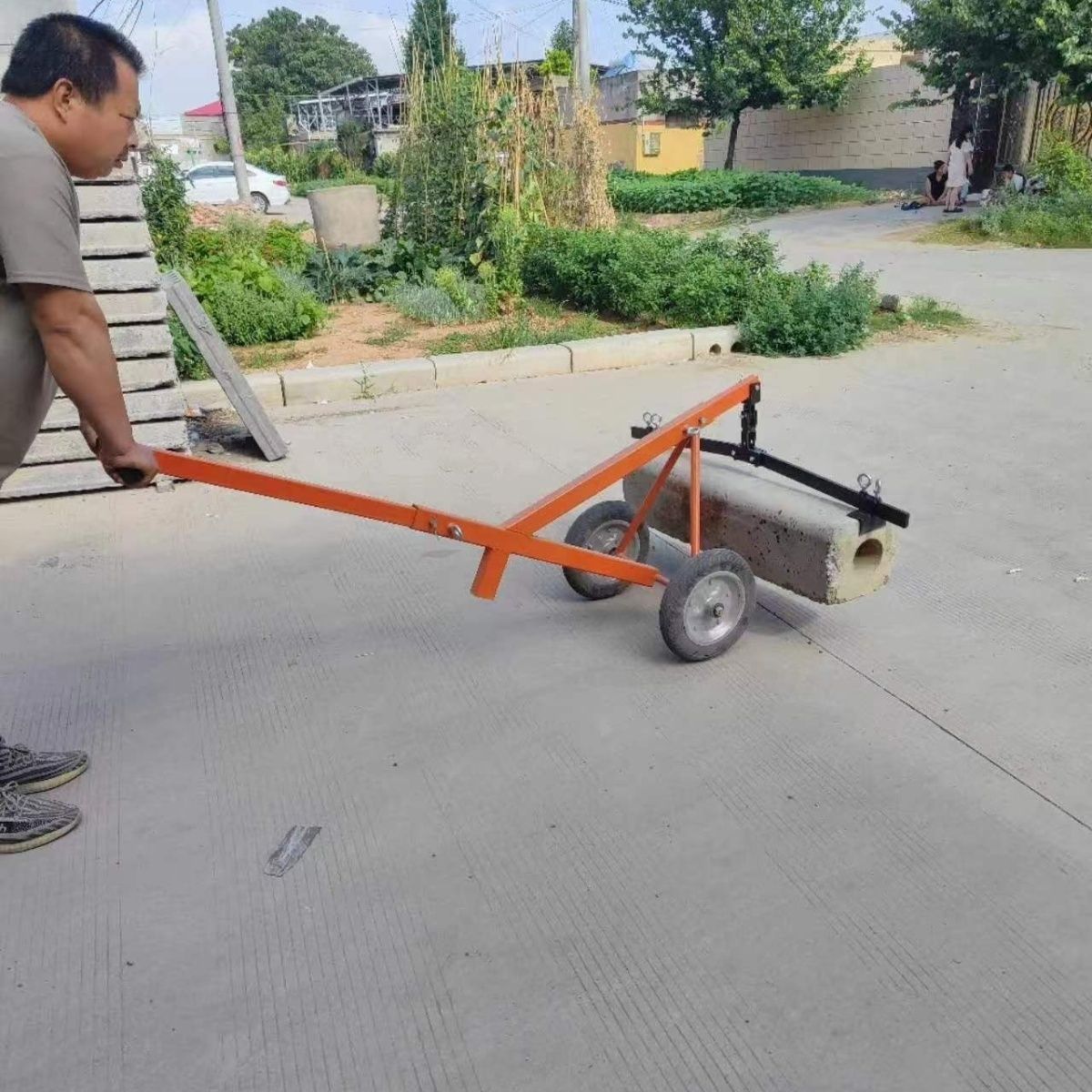 路沿石夹具大理石搬运车