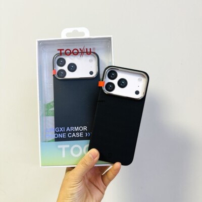 tooyu图语空气纱手机壳适用于17pro轻奢简约17promax手机商务壳新款