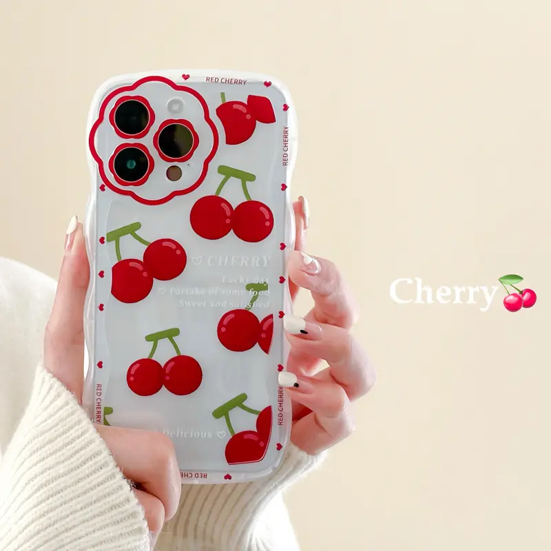 知泰14/13promax樱桃12适用11花孔波浪xr78