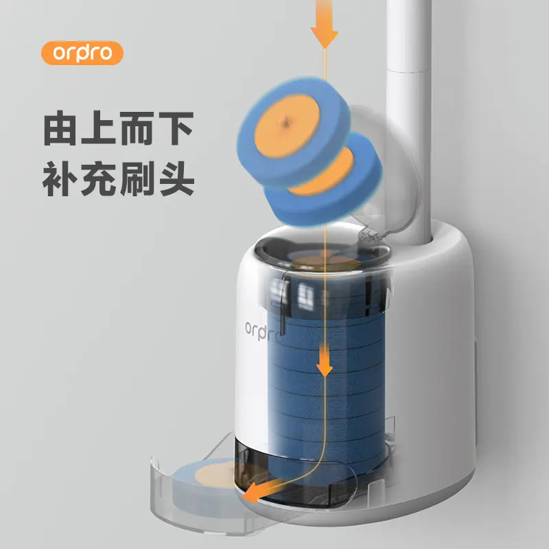 一次性马桶刷子家用死角壁挂套装刷厕所卫生间专用2024新款