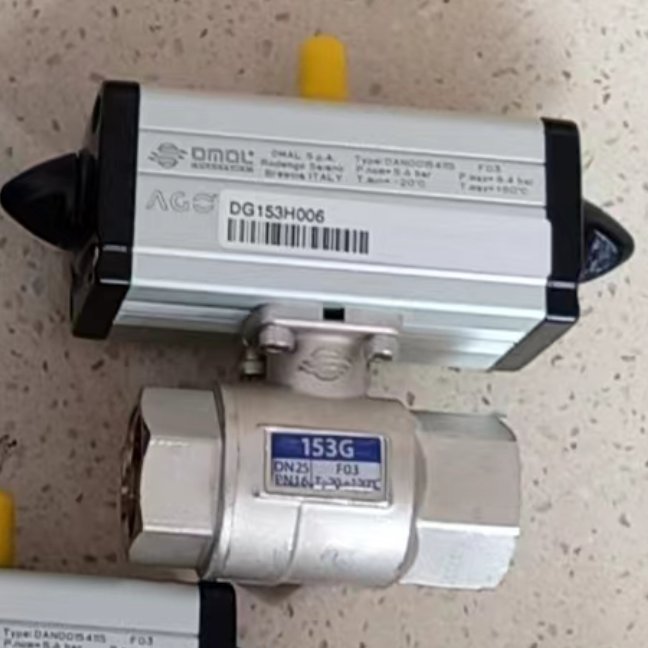 意大利OMAL执行装置，阀门+执行器DG153H006进口