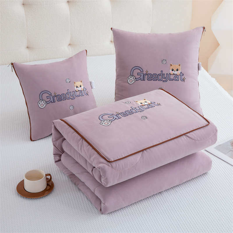 抱枕被子两用二合一加厚折叠汽车载枕头被办公室午睡空调毯子靠垫,居家布艺,抱枕被,淘宝优惠券,粉丝福利购,淘宝优惠卷