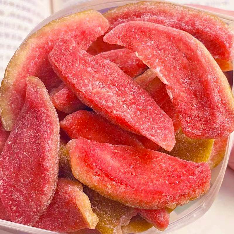 红心芭乐干果干蜜饯无添加无糖广西软糯泡水烘焙原味番石榴干台湾