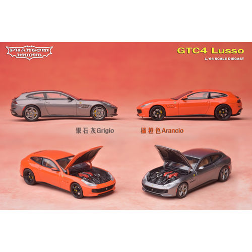【现货】Phantom Knight PK 1:64合金模型GTC4 Lusso猎装车