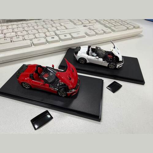 PK 1:64 法拉利 跃马12C Spider 敞篷版 合金汽车模型