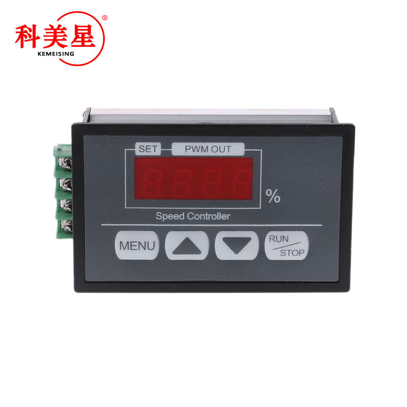 面板式按键加减速 缓启缓停可调 直流电机调速器 马达驱动6-60V