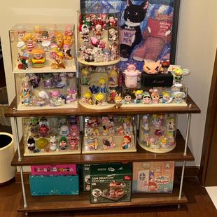 实木落地置物架多层收纳架子家用简易书架客厅储物架盆景展示货架