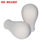 假人头 软布艺假发摆放做造型 假发头模 包布模特头 假发模型头
