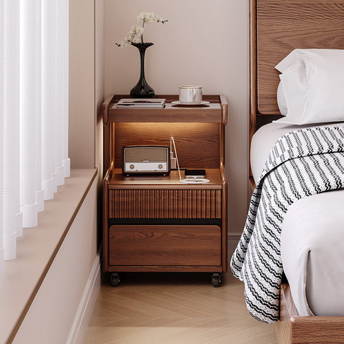 床头柜衣帽架一体小户型可移动