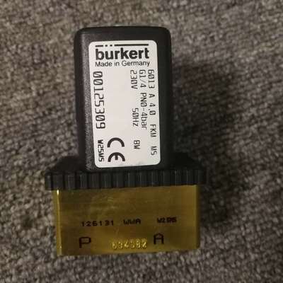 德国宝德burkert 6013电磁阀00125309burkert6013