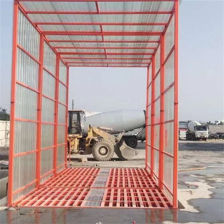 建筑工地洗车机 全封闭洗车台全自动洗车机 小型平台洗车