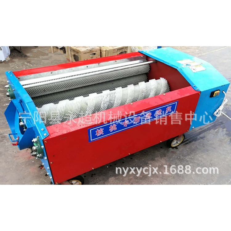核桃去皮机青核桃去皮机毛刷青核桃去皮机全自动青核桃去皮机