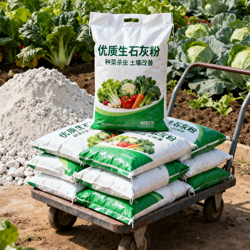生石灰菜地消毒室内干燥驱蛇防潮