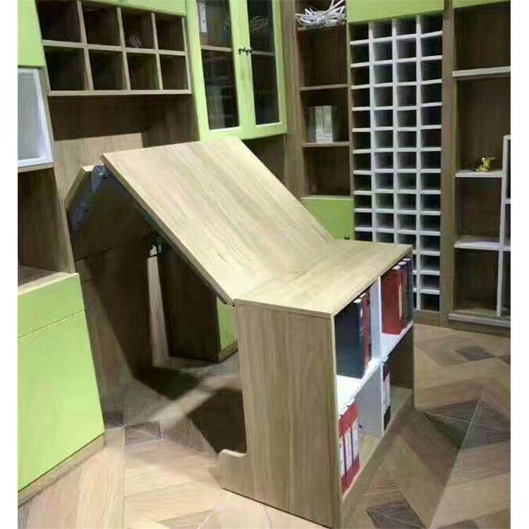 隐藏式伸缩折叠桌五金配件 多功能隐形餐桌书桌家具五金连接滑轨