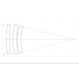 干涉仪配套镜头设计 zemax光学系统设计 光学镜头设计