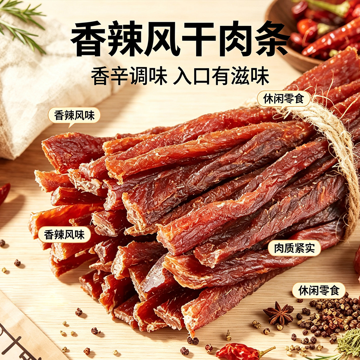 一根猪肉干原味香辣手撕耐嚼