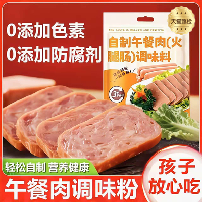 午餐肉调味粉无添加自制儿童午餐肉调料火腿肠调味料专用粉旗舰店