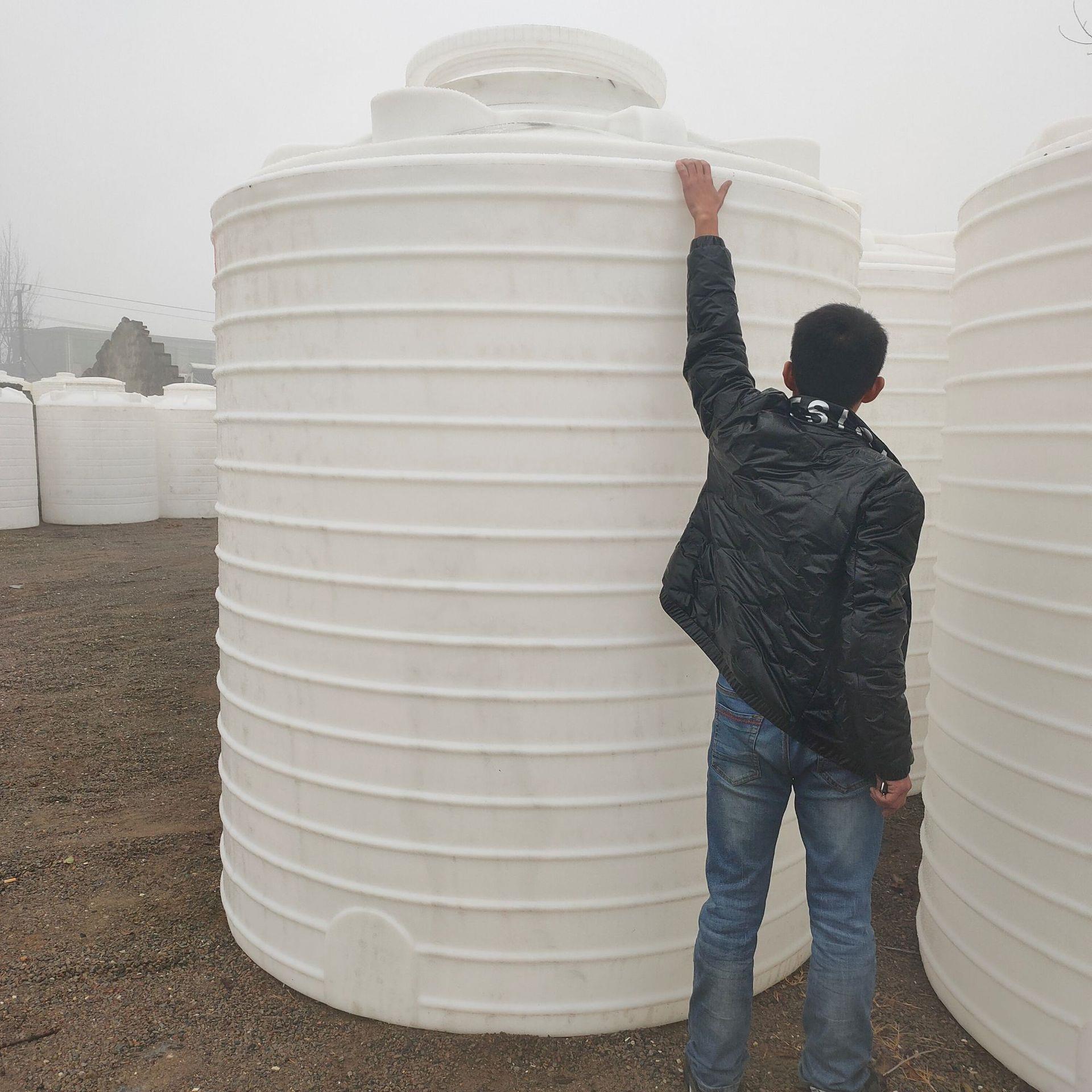 5T5吨塑料立式水塔立式水罐车间储存用大白桶晒水桶周转桶化工桶