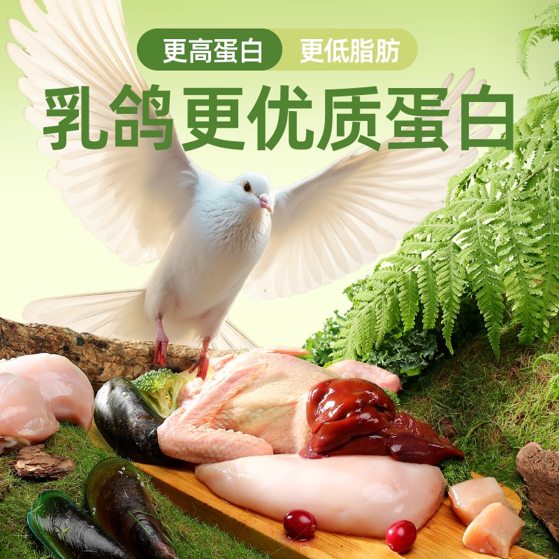 力狼低温烘焙猫粮幼猫成猫全阶段猫草夹心冻干试吃猫粮10斤实惠装