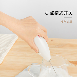 手持电动奶泡机打奶器家用牛奶打泡器CZ HARIO奶泡器咖啡拉花套装