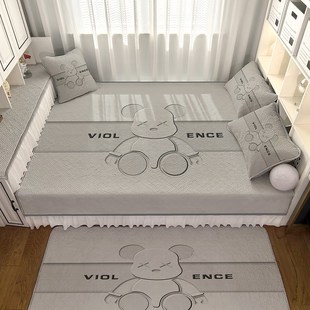 榻榻米的专用床盖四季通用防滑大床单定制床笠2025新款轻奢高级感