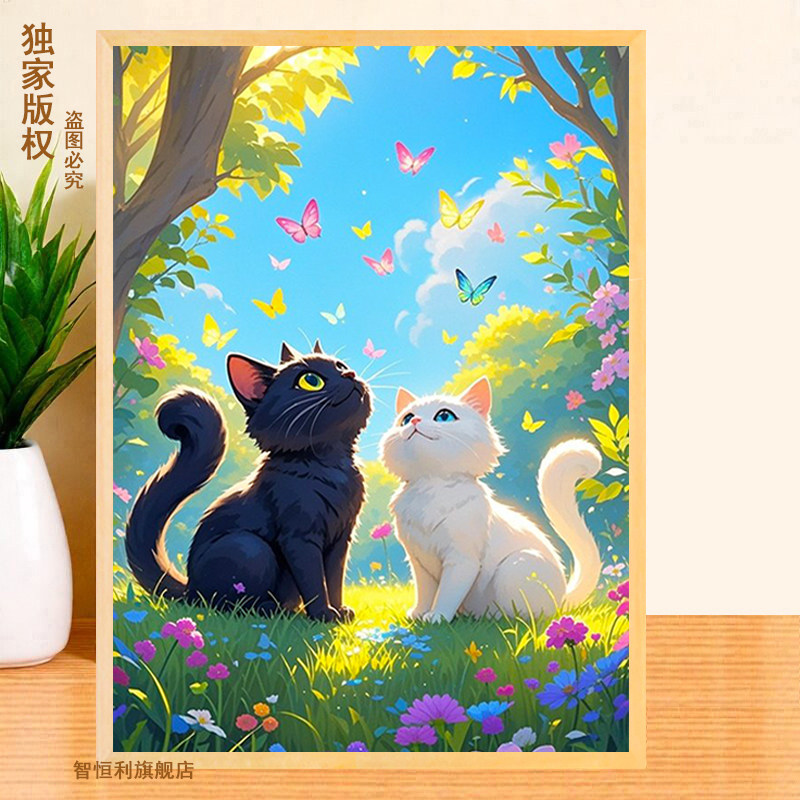 小动物拼图猫咪狗狗熊猫兔子3-拼图/拼板