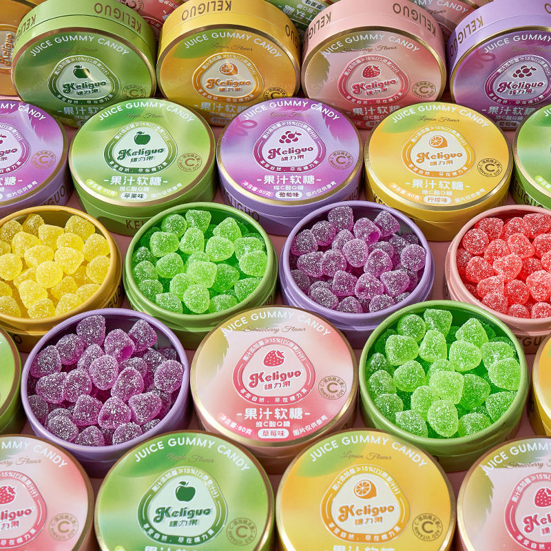 棵力果网红维c果汁酸q糖铁盒装