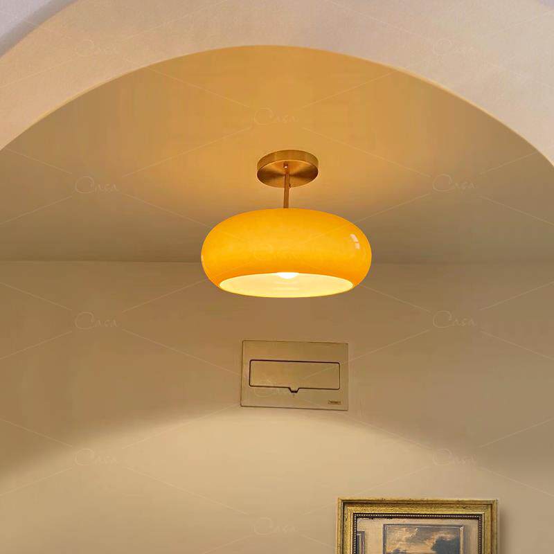 中古入户玄关过道吸顶灯日式复古阳台卧室衣帽间餐厅走廊吊灯casa