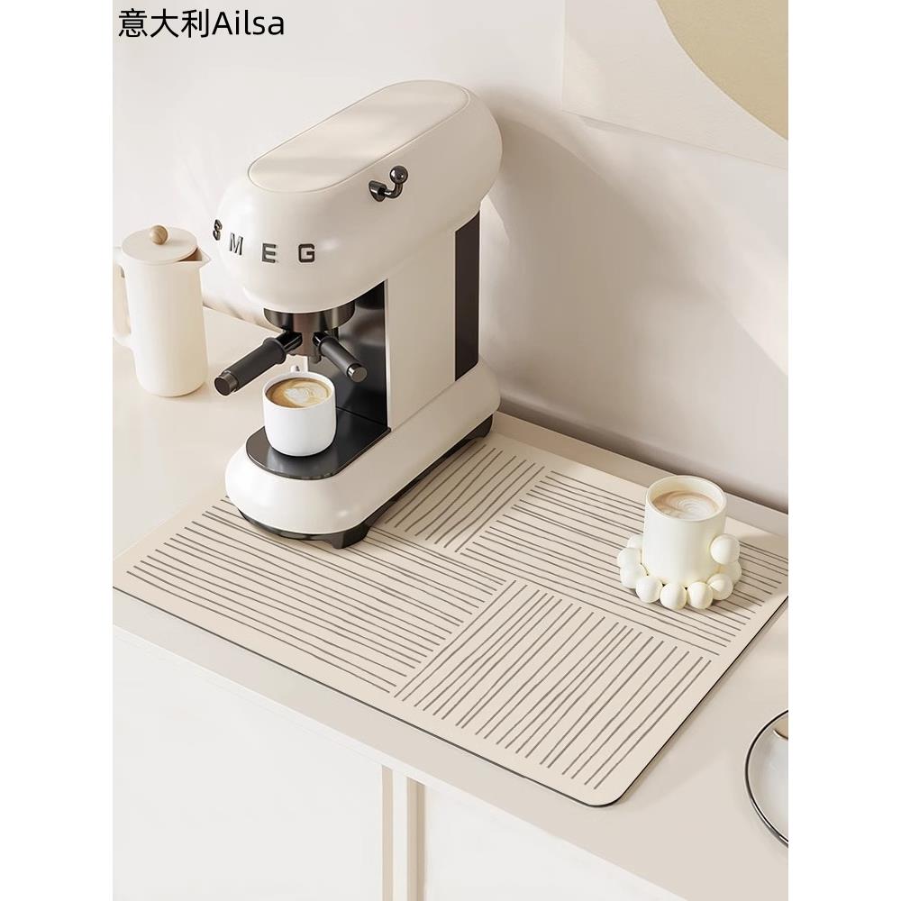 意大利厨房沥水垫台面吸水垫吧台洗手台垫速干防滑垫碗盘餐垫桌垫