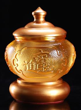 圆通佛具、供水杯、佛杯、财神供养杯、玻璃杯、佛前供水莲花、八