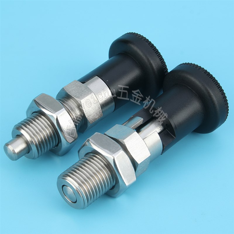 ZAM21/ZAM31/ZAM32旋钮柱塞自锁型分度销弹簧分度螺栓定位拉拔销