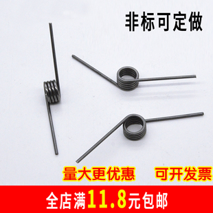 扭簧夹弹簧大扭簧2.0线径14.7外径*角长40毫米长扭力弹簧扭簧定做