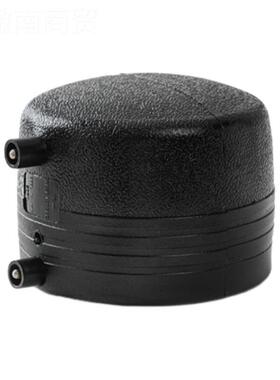 PE熔电管SPW帽 料PE堵头 外扣E式塑管帽 全新料P管件X20