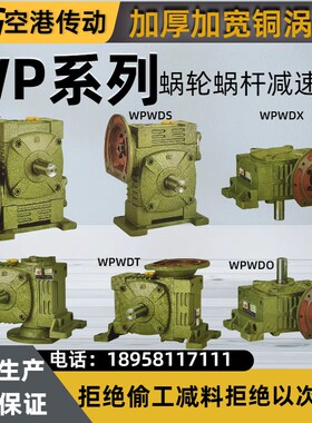 WPWDA WPWDO蜗轮蜗杆减速机涡轮80 135 175 200立式 带电机卧式