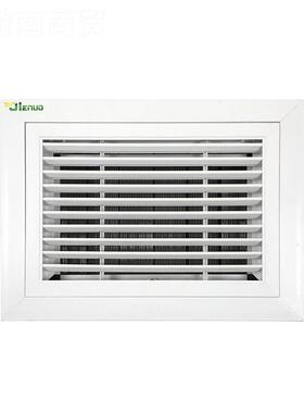 调洁净室jert2025央空中风口安装便捷铝合金外墙可开调节国百标排