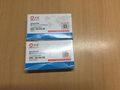 大正色带盒爱普生TM-U220/TM-U210/ERC30/C38/34色带架色带芯黑色