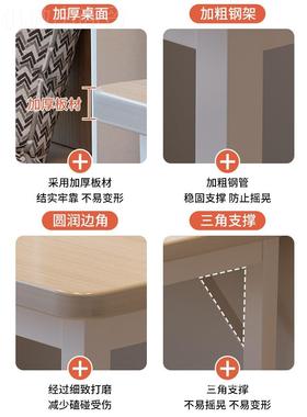 书桌架一体桌子台式书电38409家脑桌卧室型用小户学生写字学习桌