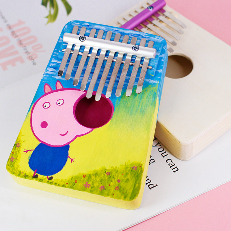 幼儿园木工区材料包拇指琴半成品木工DIY儿童亲子手工活动材料包