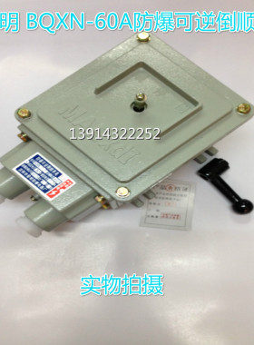 防爆可逆倒顺开关BQXN-60A 防爆倒顺开关30A