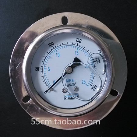 协钢SKON耐震压力表0-25MPA注塑机防震压力表海天注塑机配件