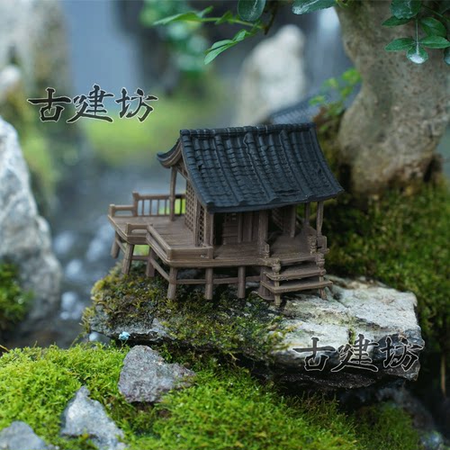 古建坊国风3D树脂仿真水陆缸