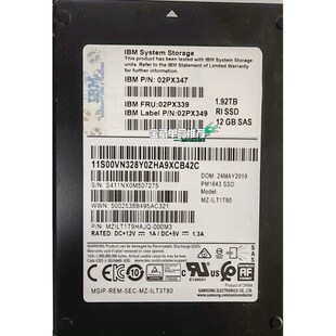 02PX339 02PX347 02P V7000F IBM