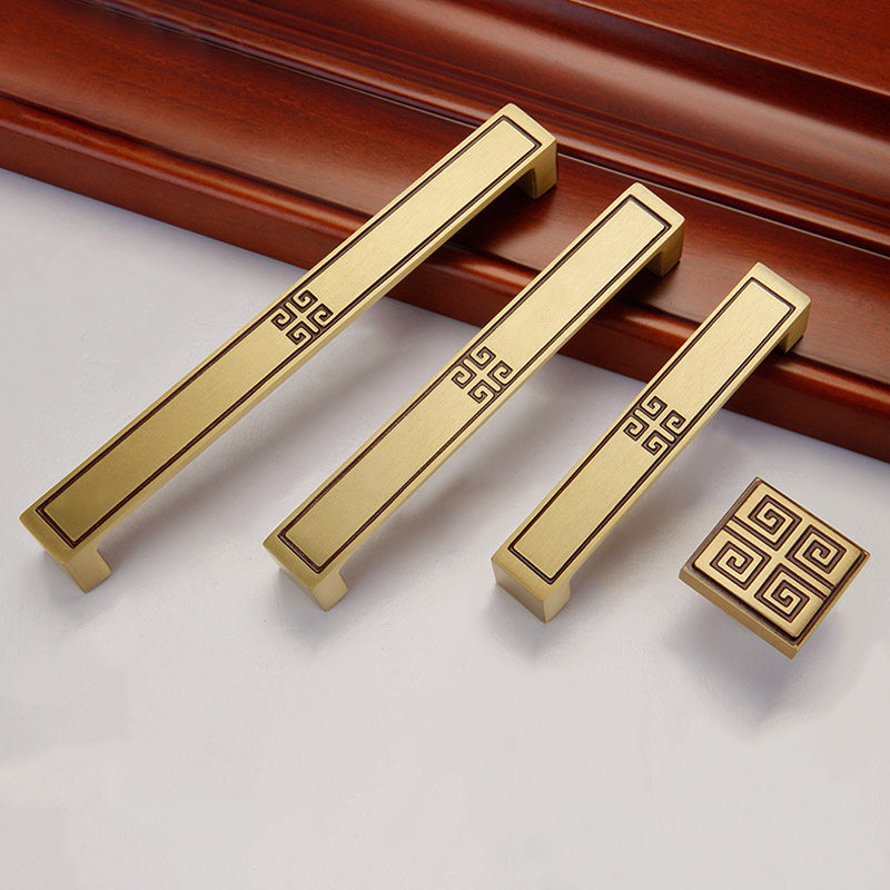 中式纯铜拉手柜门新中式仿古拉手橱柜抽屉衣柜门把手实心小拉手,饰品/流行首饰/时尚饰品新,链条,淘宝优惠券,粉丝福利购,淘宝优惠卷